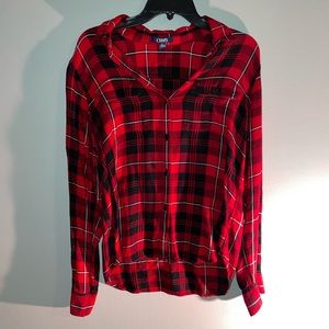 Chaps Long Sleeve Button Down Shirt. Size Large